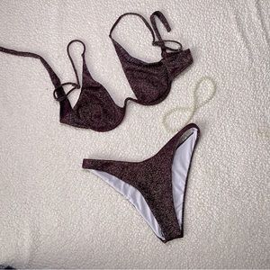 NEW Glitter 2 Piece Bikini